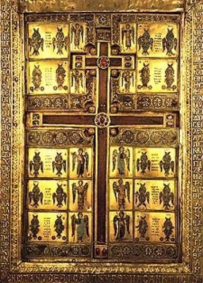 Icon of the Procession of the Honorable Wood of the Life-Giving Cross of the Lord